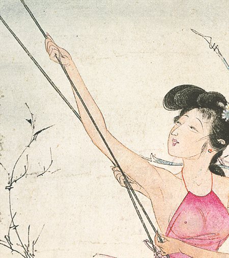 九原-胡也佛的仕女画和最知名的金瓶梅秘戏图
